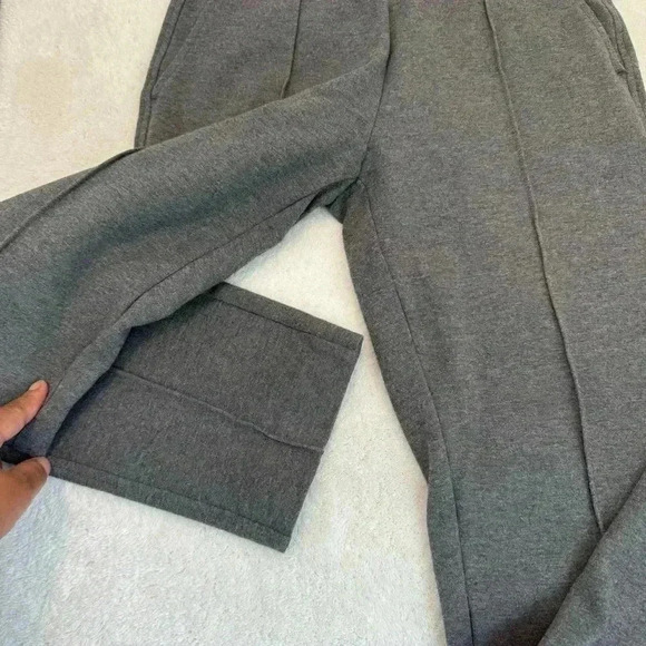 Everlane The Dream Pant XS Heather Grey Charcoal Tapered Tailored Stretch - Picture 6 of 16